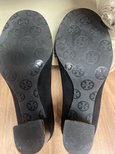 Tory Burch Size 7 Black Suede Pump